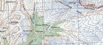 Image showing an example of a topographic map
